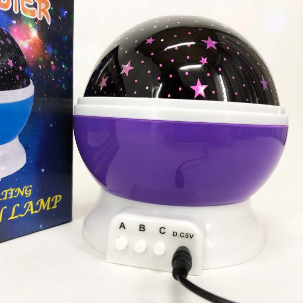 3qrwfasdetfafds.jpg Проектор зоряного неба Star Master Big Dream, Зоряне небо прожектор, домашній. Колір: фіолетовий