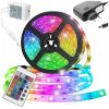 3ucvapk3ujcvyff.jpg Світлодіодна стрічка SMD 5050 RGB LED 5 м IP65 з пультом та блоком живлення 220v, 5м, Стрічка світлодіодна 5050