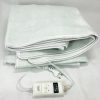 4ceupyavyppyvfyva.jpg Електропростирадло електричне простирадло з підігрівом Electric Blanket 150х120см. Колір: білий