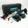 4tegdfsghyreagrs.jpg Акумуляторна ланцюгова міні пила 20 см у кейсі Krafftec (36V 4 Ач) + 2 акумулятори та індикатором заряду