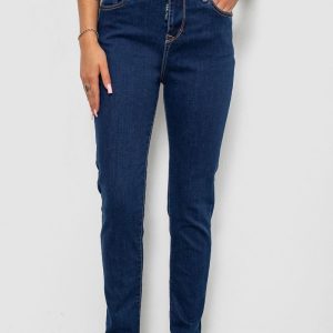 Джинси жіночі однотонні Skinny, колір синій, 244R9001 Джинси жіночі однотонні Skinny, колір синій, 244R9001