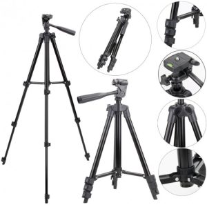 76144116_images_11348326884.jpg Штатив для телефону та фотоапарата Tripod 3120 PRO портативний трипод 0,35-1.02м висота