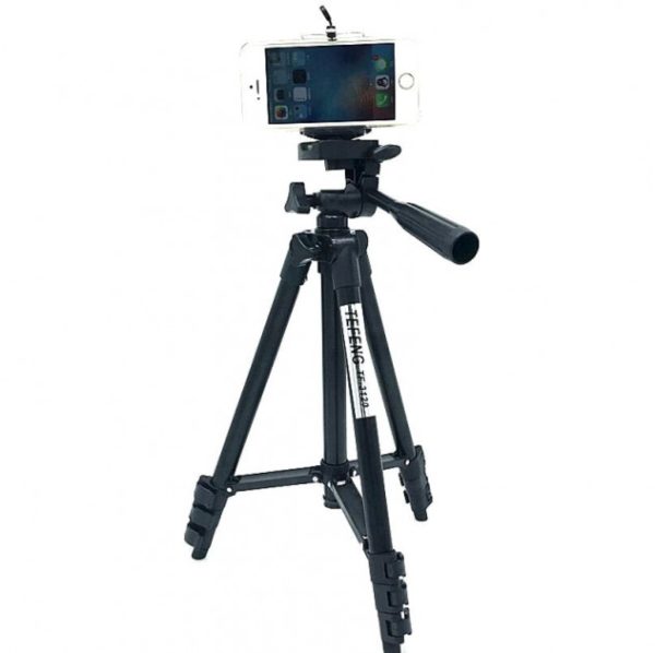 76144116_images_11348327400.jpg Штатив для телефону та фотоапарата Tripod 3120 PRO портативний трипод 0,35-1.02м висота
