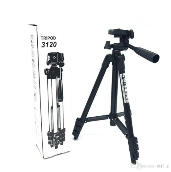 76144116_images_11348328420.jpg Штатив для телефону та фотоапарата Tripod 3120 PRO портативний трипод 0,35-1.02м висота