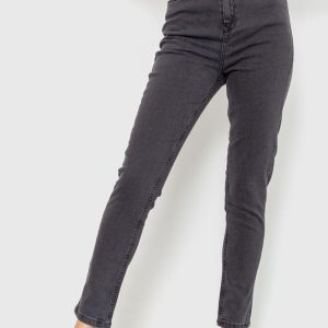 Джинси жіночі skinny, колір темно-сірий, 186R0029