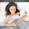 ajcfviaucfivfi.jpg Плед, що світиться в темряві, плюшеве покривало Blanket kids Magic Star 150х100 см флісова ковдра Gray