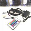 auvyfyaschmaucvfy.jpg Світлодіодна стрічка SMD 5050 RGB LED 5 м IP65 з пультом та блоком живлення 220v, 5м, Стрічка світлодіодна 5050