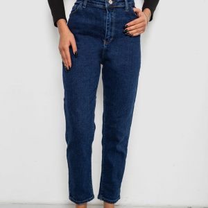 Джинси жіночі однотонні Skinny Fit, колір синій, 244R5279 Джинси жіночі однотонні Skinny Fit, колір синій, 244R5279