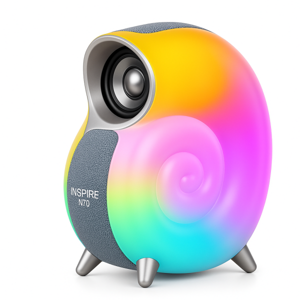 catalog_1773940840_497.png Нічник INSPIRE N70 APP 6W 2000 mAh, зарядний пристрій з підсвічуванням та вбудованим динаміком