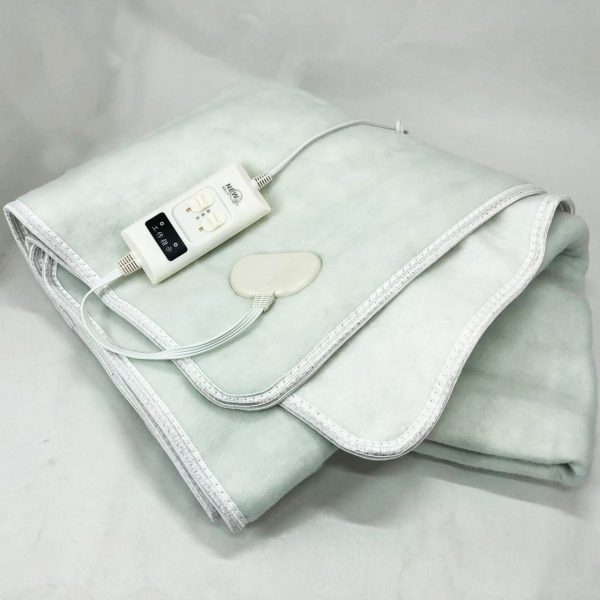 cpuyvpypuypkpa.jpg Електропростирадло електричне простирадло з підігрівом Electric Blanket 150х120см. Колір: білий