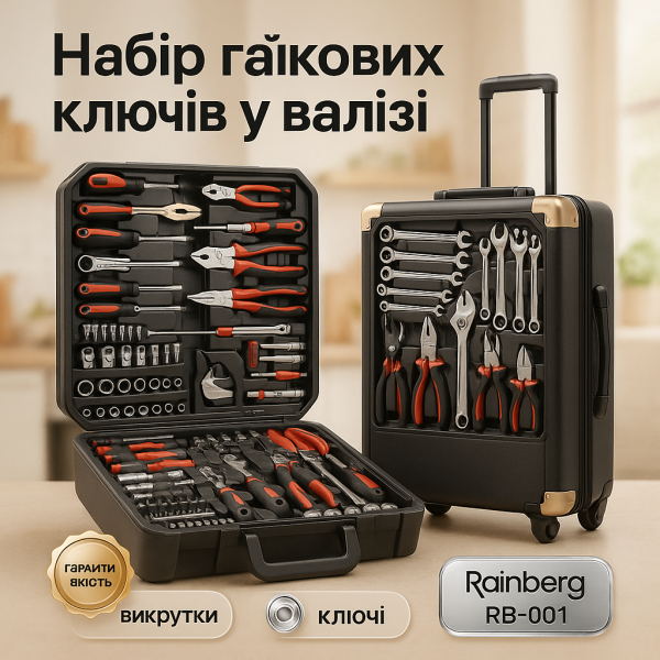 creative_1772916771_385.png Набір інструментів Rainberg RB-001 з 399 предметів