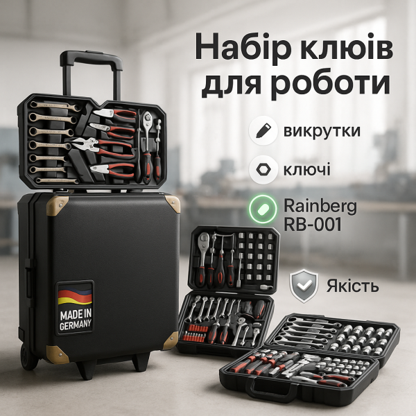 creative_1772916820_219.png Набір інструментів Rainberg RB-001 з 399 предметів