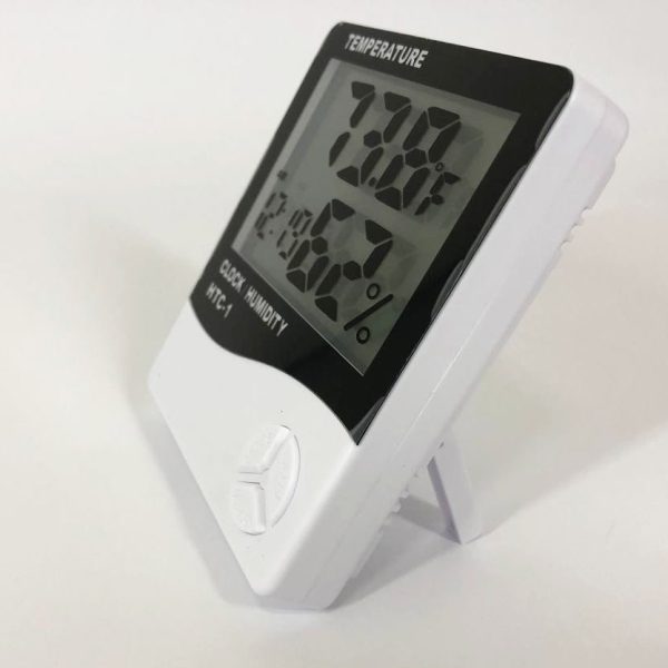 cufvyakcfyv.jpg Термогігрометр Generic HTC-1 годинник будильник метеостанція, Термометр гігрометр в будь-якому місці