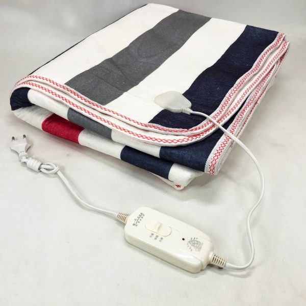 e4cuayfypyvf-1.jpg Електропростирадло електричне простирадло з підігрівом Electric Blanket 180х150см смужка