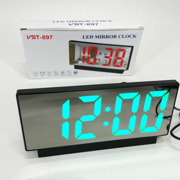 e4cuyfpyuaefpp.jpg Електронні настільні LED годинники від USB VST-897-4 з будильником та термометром