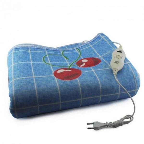 e4cuyvfypfepufpkupfy.jpg Електропростирадло електричне простирадло з підігрівом Electric Blanket 170х150см блакитна клітина