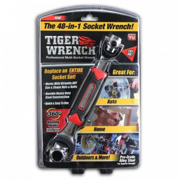 ecuaympkfyvvucvcj.jpg Універсальний ключ 48 в 1 Universal Tiger Wrench PRO 2428 new original Надміцний набір універсальних ключів