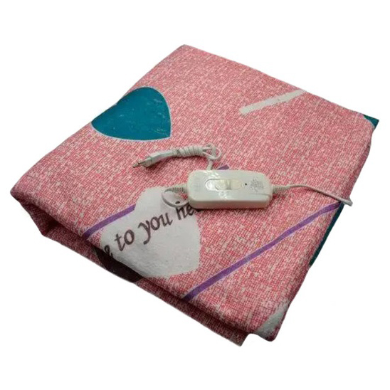 ecuayvpuyfpueyvpuyf.jpg Електропростирадло електричне простирадло з підігрівом Electric Blanket 150х120см серця
