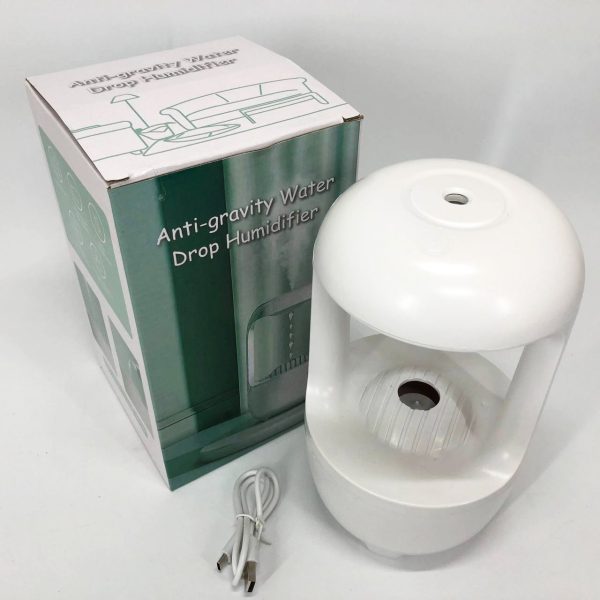 Зволожувач повітря ультразвуковий DROP HUMIDIFIER AND-199, левітуючий розпилювач для спальні, будинки, готелі
