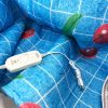 eupyypypyf.jpg Електропростирадло електричне простирадло з підігрівом Electric Blanket 170х150см блакитна клітина