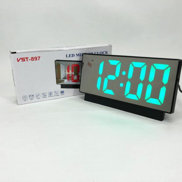 euyvfkufyu.jpg Електронні настільні LED годинники від USB VST-897-4 з будильником та термометром