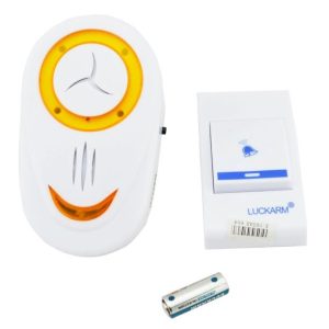 ewasdftr3qwads.jpg Дверний дзвінок від розетки 220V Luckarm Intelligent A8853 Orange