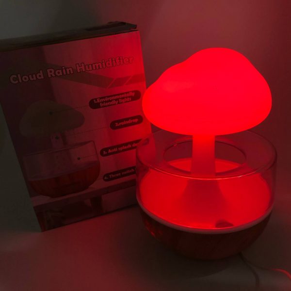 ewsdgsgrsagsd.jpg Нічник-зволожувач з ефектом дощу Cloud Rain Humidifier, Аромадіфузор зволожувач повітря для дому