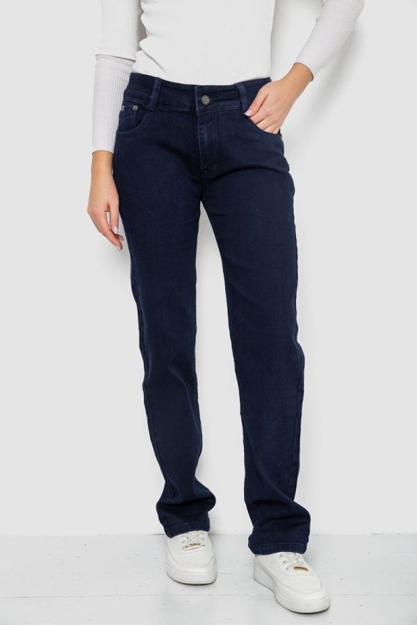 Джинси жіночі Slim Fit, колір темно-синій, 244R1049 Джинси жіночі Slim Fit, колір темно-синій, 244R1049