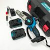 gdfshdfrgfdsdf.jpg Акумуляторна ланцюгова міні пила 20 см у кейсі Krafftec (36V 4 Ач) + 2 акумулятори та індикатором заряду