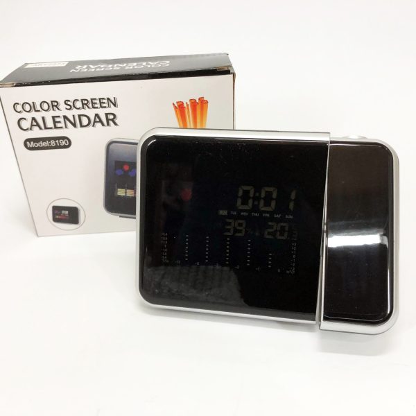 gesdgsdes.jpg Годинник метеостанція DS-8190 2573 з проектором часу + календар з термометром
