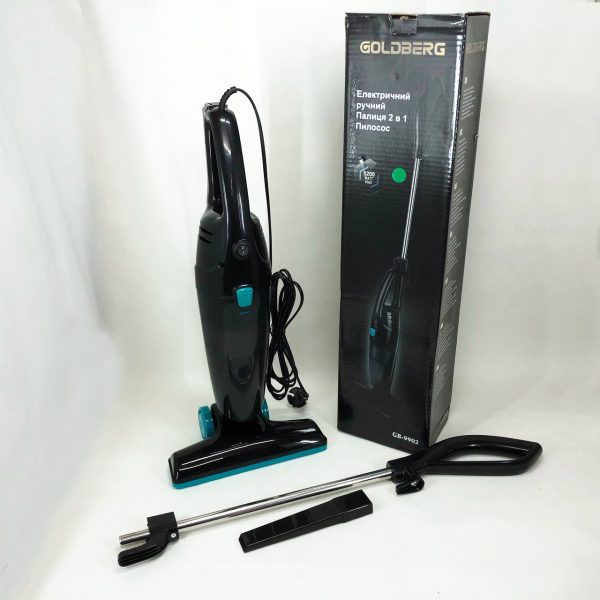 hrdfgsdgse.jpg Вертикальний пилосос 2в1 із циклонним фільтром GOLDBERG GB-9902 5200Вт Blue