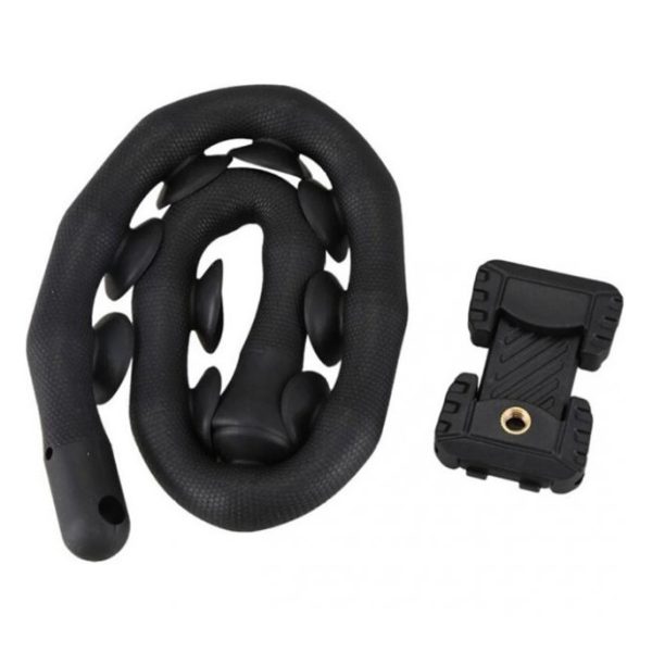 jucvyack3juv.jpg Гнучкий тримач для телефону з універсальними присосками Cute Worm Lazy Holder. Колір: чорний