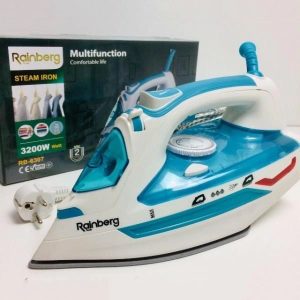 kcyvaaukcvaykyvfav.jpg Електрична парова праска Rainberg RB-6307 з керамічною підошвою 3200Вт, парова праска-очисник