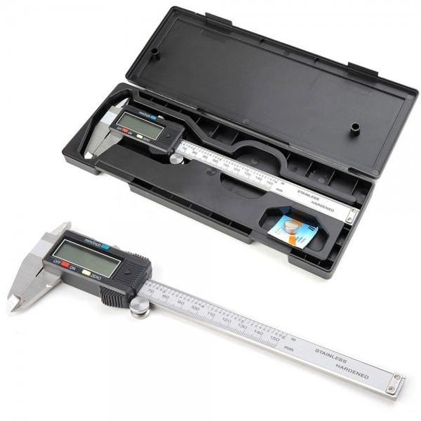kfyyuayvfvyavy.jpg Електронний цифровий Штангенциркуль Digital Caliper 0-150 мм з LCD дисплеєм у кейсі мікрометр електронний
