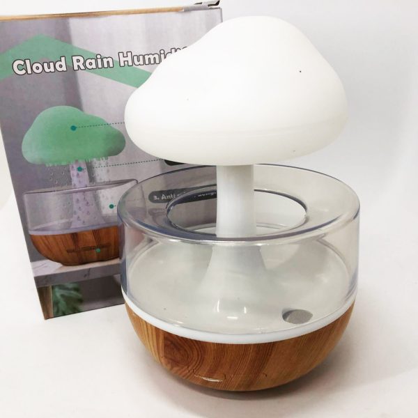 kpipifpucifpiv.jpg Нічник-зволожувач з ефектом дощу Cloud Rain Humidifier, Аромадіфузор зволожувач повітря для дому