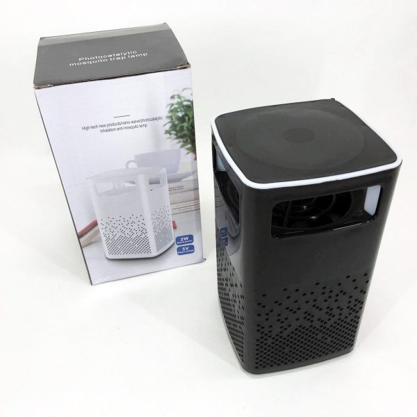 kuvpifpivfi.jpg Лампа від комарів USB Bug Zapper Fly. Колір: чорний