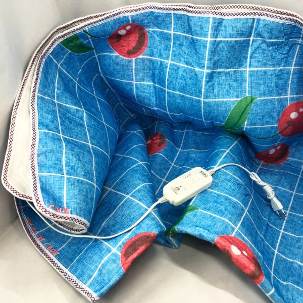 n4kupvaykpvyaufyyuv.jpg Електропростирадло електричне простирадло з підігрівом Electric Blanket 170х150см блакитна клітина