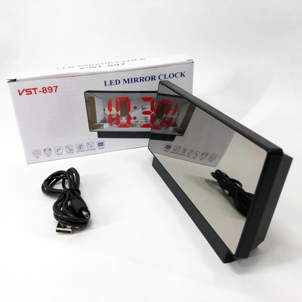 nkpvyaepfkypk.jpg Електронні настільні LED годинники від USB VST-897-4 з будильником та термометром