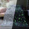 pcuaifvakjuak.jpg Плед, що світиться в темряві, плюшеве покривало Blanket kids Magic Star 150х100 см флісова ковдра Gray