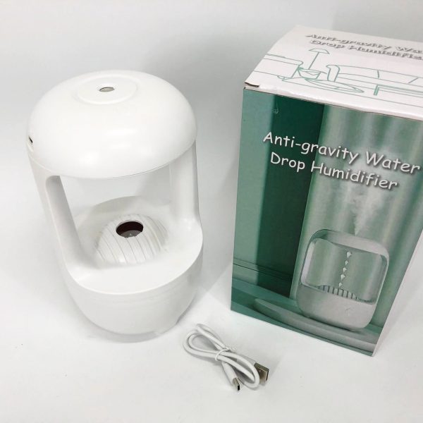 Зволожувач повітря ультразвуковий DROP HUMIDIFIER AND-199, левітуючий розпилювач для спальні, будинки, готелі