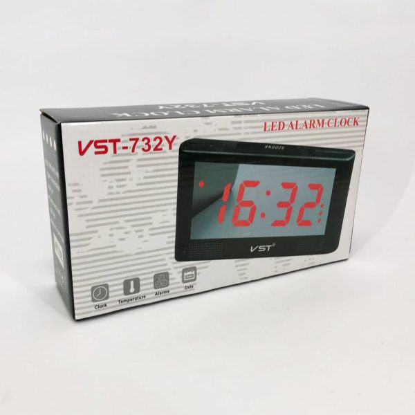 pkuavfufyv.jpg Годинник електронний настільний VST-732Y з зеленим підсвічуванням, електронний настільний годинник light