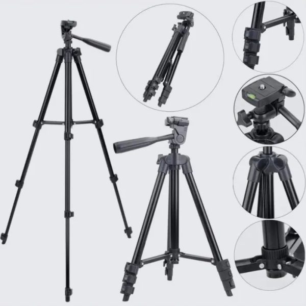 qwasfg3rwqasdfre.jpg Штатив для телефону та фотоапарата Tripod 3120 PRO портативний трипод 0,35-1.02м висота