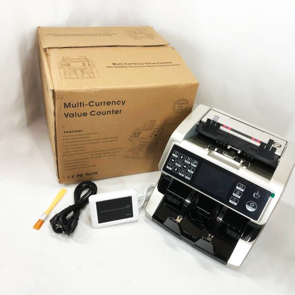 Лічильник банкнот Bill Counter AL-920 з визначенням номіналу та детекторами UV/MG/IR