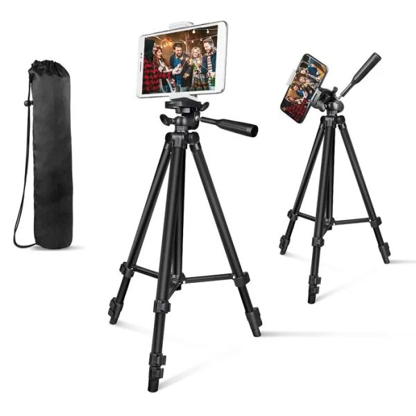 rewagr3qwasd.jpg Штатив для телефону та фотоапарата Tripod 3120 PRO портативний трипод 0,35-1.02м висота