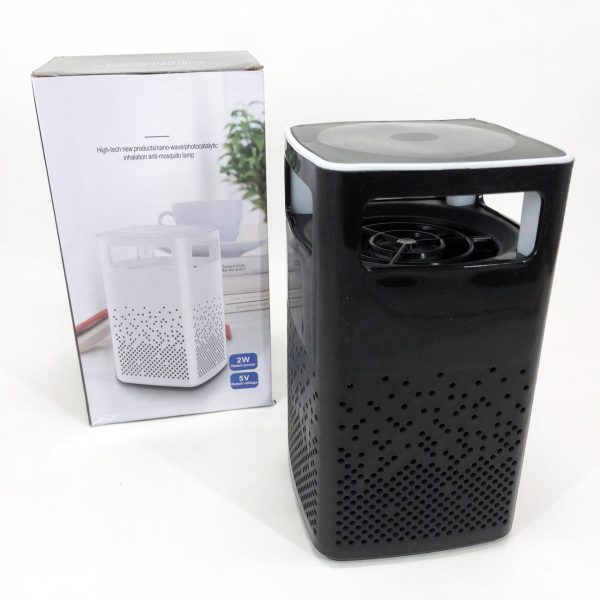 rkivauivfaivfip.jpg Лампа від комарів USB Bug Zapper Fly. Колір: чорний