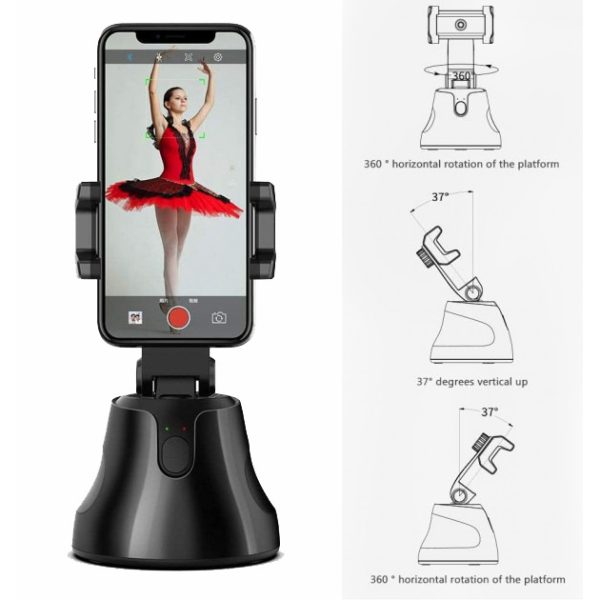 Смарт тримач смартфона Apai SMART 360 ° з датчиком відстеження руху розумний штатив для блогерів