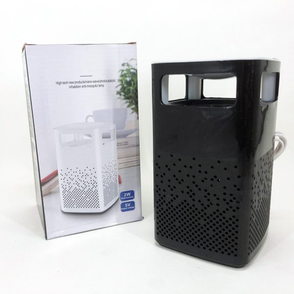 rkviivfvrvia.jpg Лампа від комарів USB Bug Zapper Fly. Колір: чорний