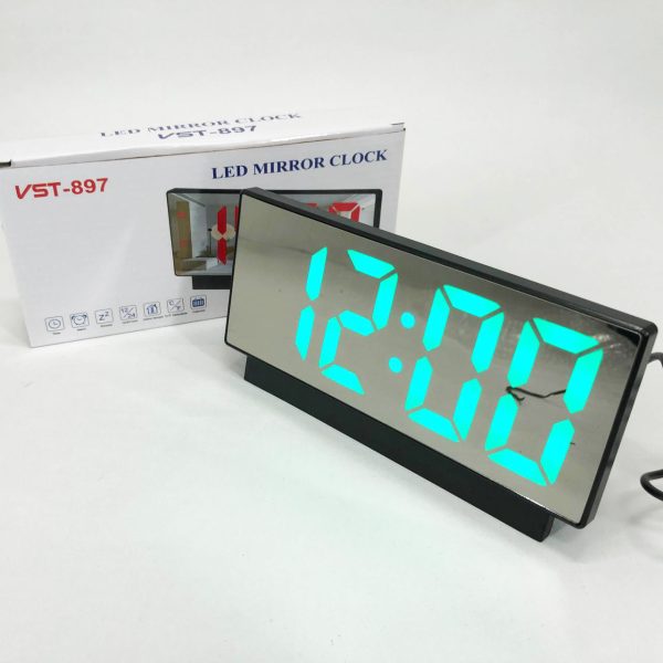 t4wesadgrehre.jpg Електронні настільні LED годинники від USB VST-897-4 з будильником та термометром