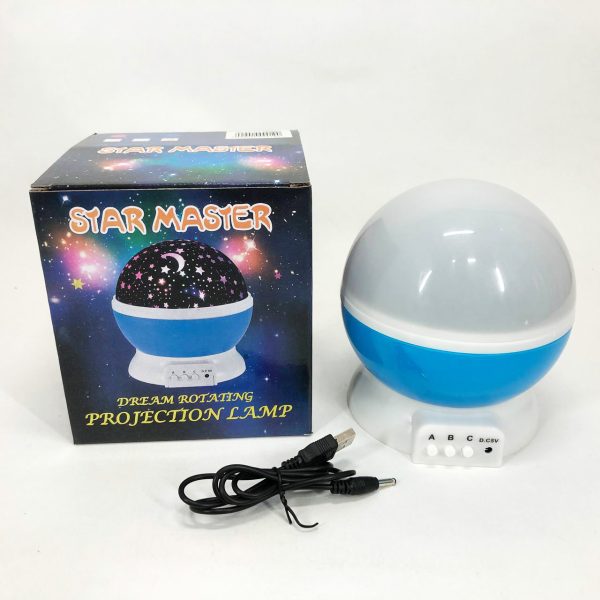 tefsdgtsgfsdfad.jpg Проектор зоряного неба Star Master Big Dream, нічник проектор зоряне небо. Колір: синій