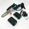 tegsdfhdfrsrhdfsrg.jpg Акумуляторна ланцюгова міні пила 20 см у кейсі Krafftec (36V 4 Ач) + 2 акумулятори та індикатором заряду